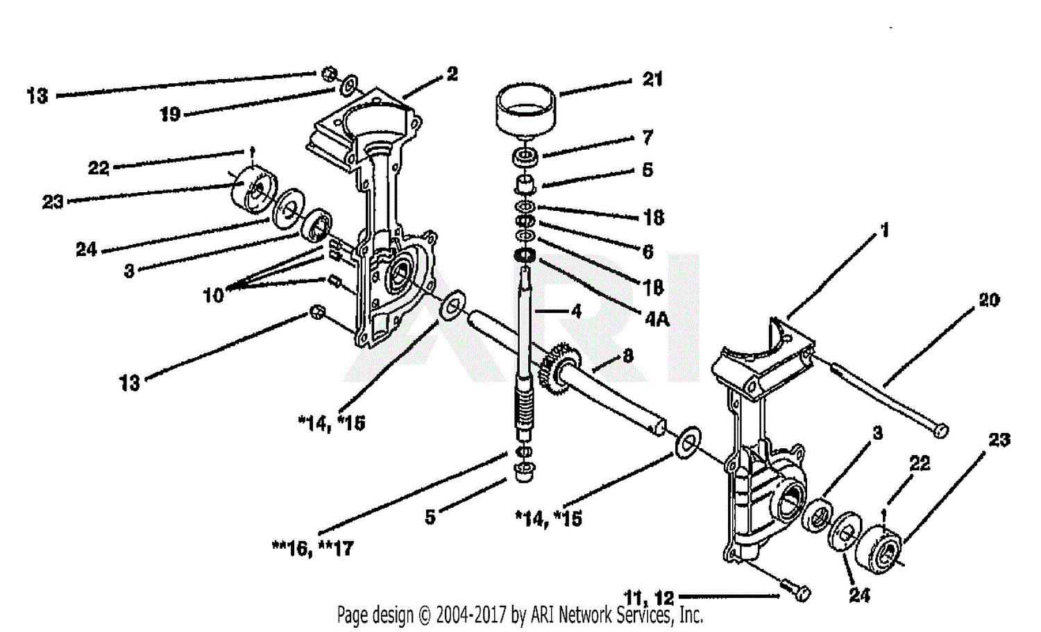 Troy Bilt 12001C 1.6HP ROTO-TILLER (S/N 12001C0300101-UP) Parts Diagram ...