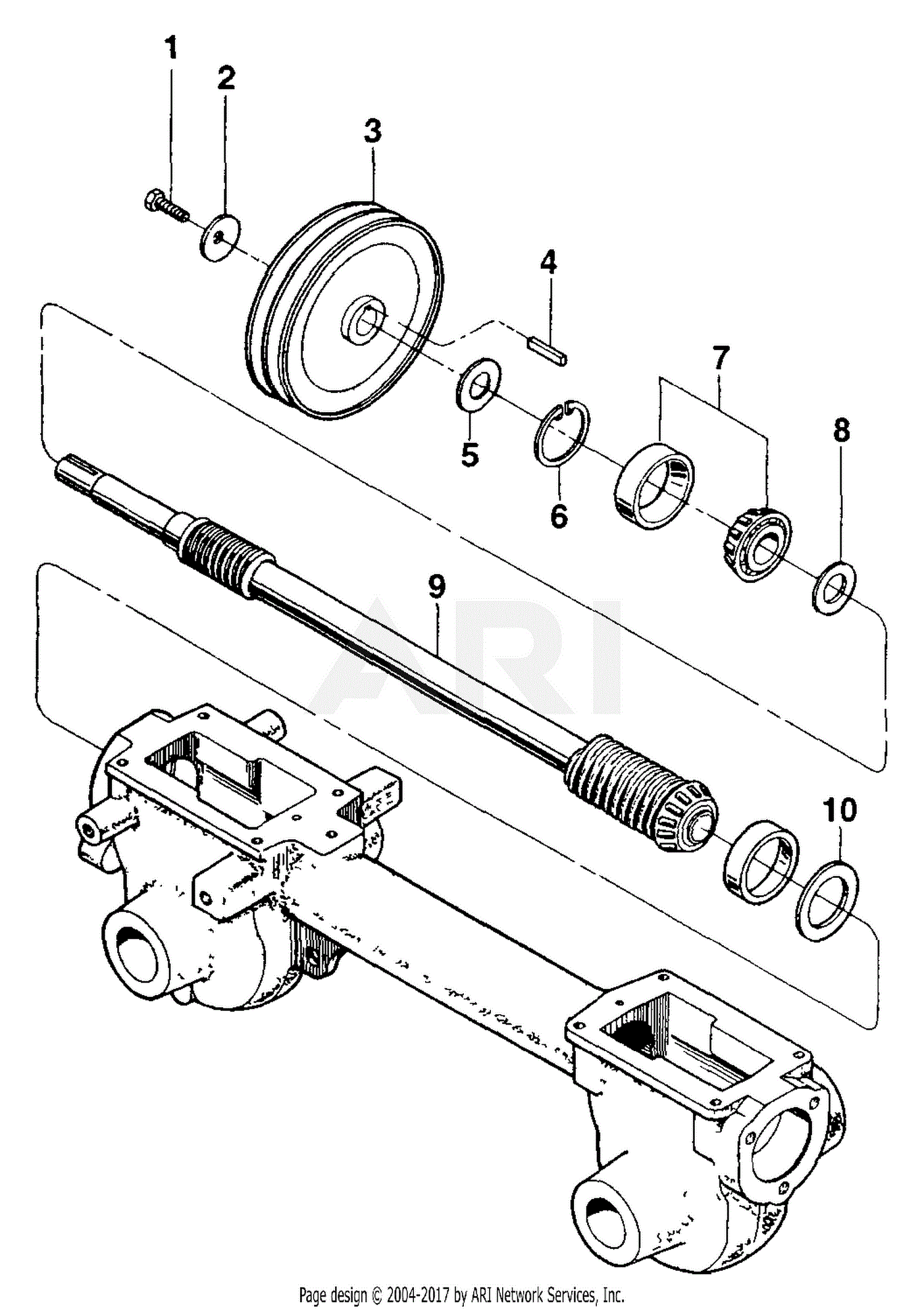 Troy Bilt 21A-512-081 Tuffy Tiller 12227 12227 Tuffy Tiller Parts