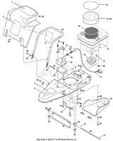 Troy Bilt 52028 6HP STD (S/N 520280100101-520281199999) Parts Diagrams