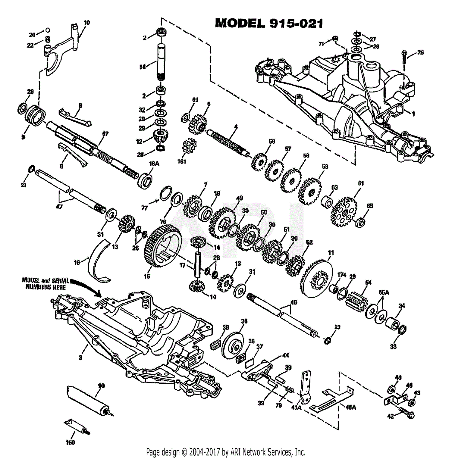 Troy Bilt 34041 8.5HP (ELEC.) 33