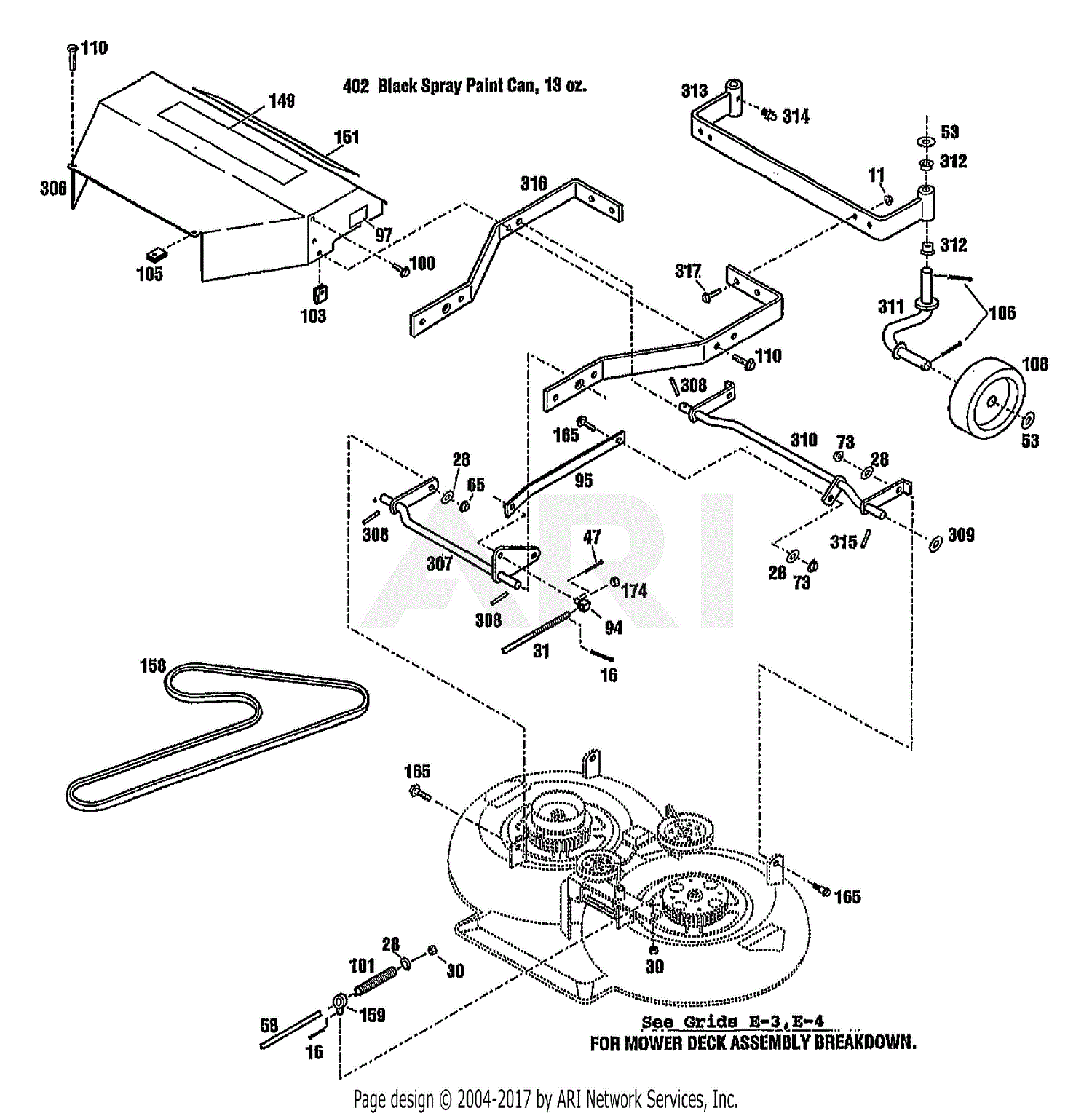 Troy Bilt 34071 8.5HP (ELEC.) 33