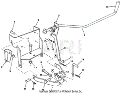 MTD Genuine Parts Sleeve Hitch at