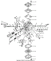 Walbro Carburetor WG-7-1 Parts Diagrams