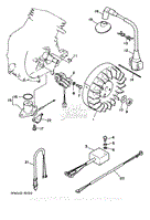 Yamaha EF1000 Parts Diagram for MAGNETO