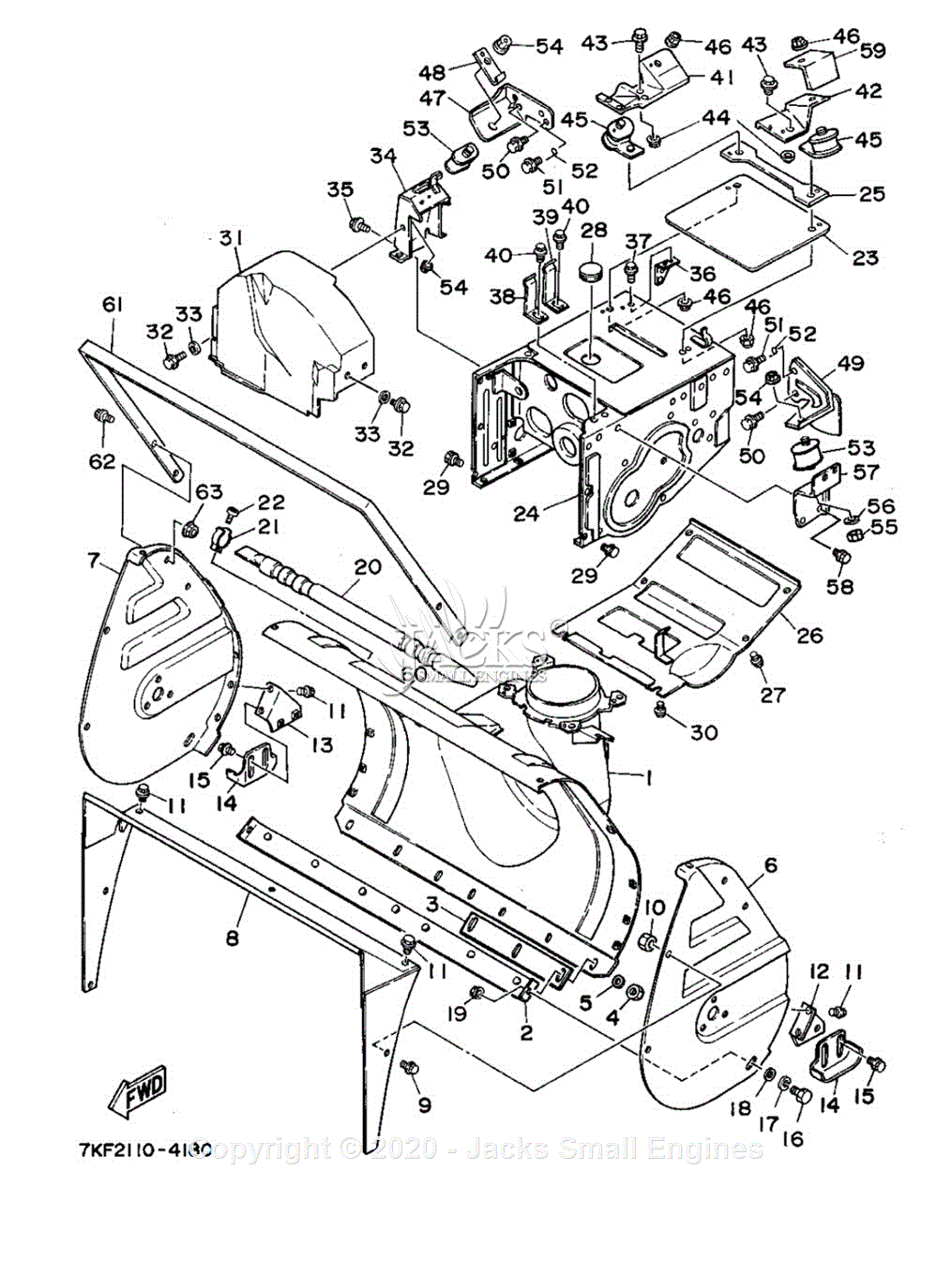 Yamaha 9.9 Parts Diagram