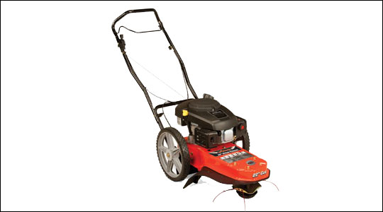 Wheeled string trimmers