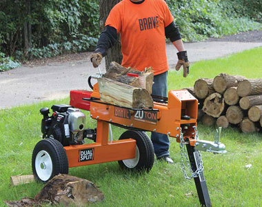 Brave PCLS2016GC 20 Ton 2-Way Horizontal Log Splitter