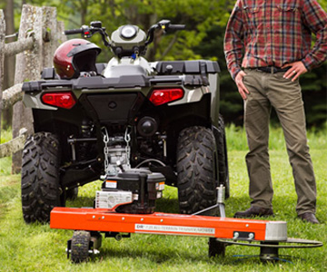 DR Power 7.25 All-Terrain Tow Behind Trimmer