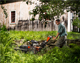 Pro 26 Brush Mower Electric In Use 2