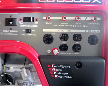 Indsigt Portico ulykke Honda EB6500 6500 Watt Portable Generator w/ CO-Minder
