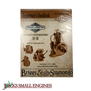 Briggs Stratton Repair Manual P N 273521