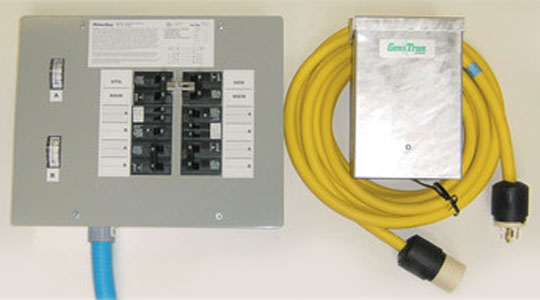 A Transfer Switch for home backup power