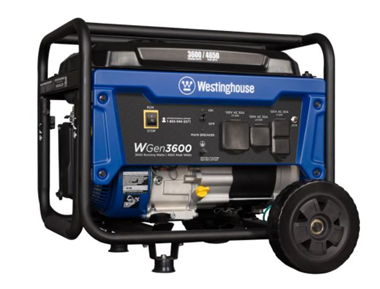 Westinghouse WGen3600 - Generator MowersAtJacks.Com