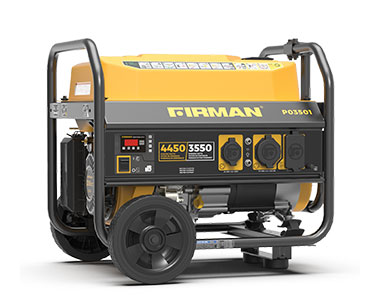 Firman Power Equipment P03501 4450/3550-Watt Recoil Start Gas Portable ...