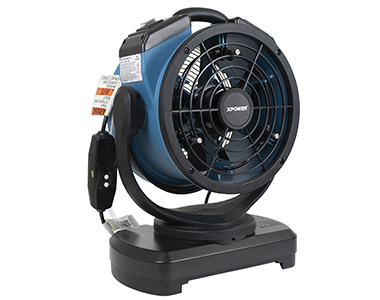 XPower FM-68W 70 Watts 1000 CFM 3-Speed Sealed Motor Misting Fan & Air ...