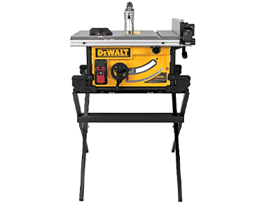 DeWalt DWE7491X 10 IN. TABLE SAW WITH SCISSOR STAND