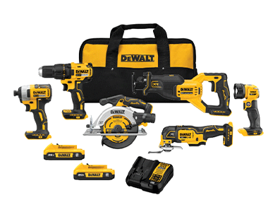 DeWalt DCK675D2 20V Brushless 6 Tool Combo Kit