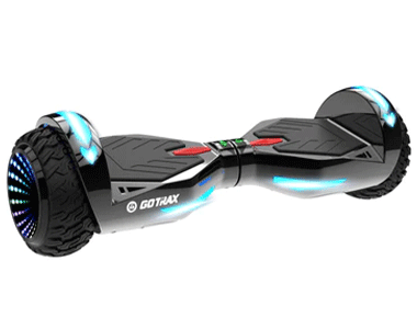 GoTrax GT GLIDEPRO SILVER NRT GLIDE PRO HOVERBOARD 6.5