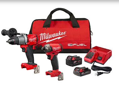 Milwaukee 2999-22XC M18 FUEL™ HAMMER DRILL/SURGE KIT