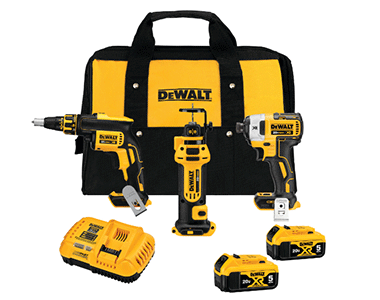 DeWalt DCK301P2 20V MAX XR 3-Kit Dry-Wall