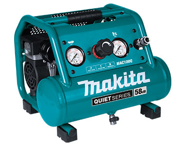 Makita MAC100Q Quiet Series 1/2 HP, 1 Gallon Compact, Oil-Free ...