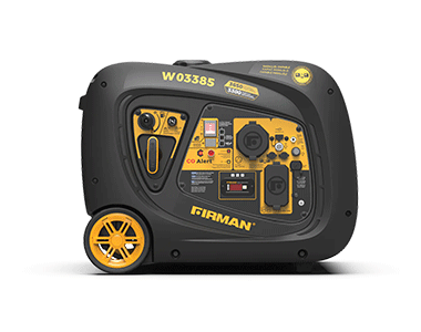 Fiirman W03385 Gas Inverter Portable Generator 3650/3300W Electric Start CO  Alert