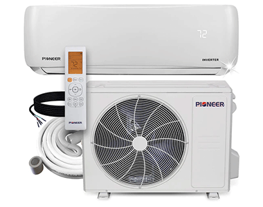 Pioneer 18,000 BTU 21 SEER 230V Ductless Mini-Split Inverter++ Air ...