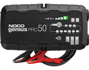 NOCO GENIUSPRO50 NOCO 50-Amp Battery Charger, Battery Maintainer, and  Battery Desolator - GENIUSPRO50 - Jacks Small Engines